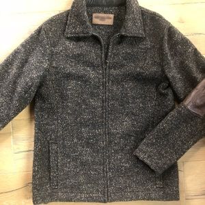 Tweed Wool Men’s jacket / coat. Warm and classic!